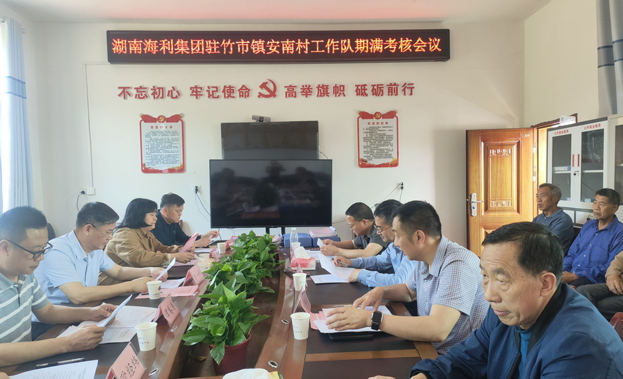 海利集团第二轮乡村振兴驻村帮扶工作期满考核